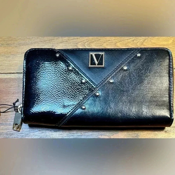 VS Victoria’s Secret Full Zip Wallet | 12 Card Slots | NEW - Picture 1 of 9